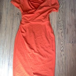 H&M Orange Dress